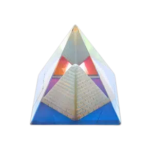 Kristal Piramide en Piramide Kleur 4 x 4