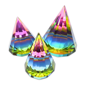 Kristallen prisma gekleurd 5x5