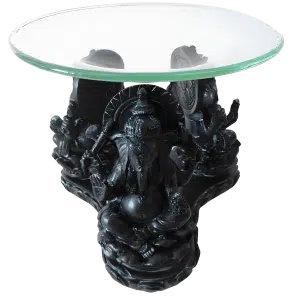 3 Zwarte Ganesh oliebrander