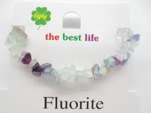 Edelsteen Split Armbanden Fluoriet (12 stuks)