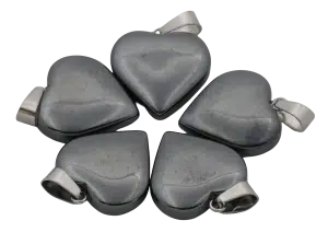 Hartje Pendant Groothandel - Hematiet (5st)