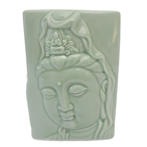 Jade Kwan Yin oliebrander luxe