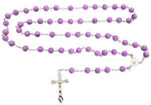 Rozenkrans Lila Rond luxe