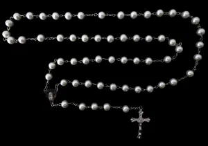 Rozenkrans Parel Rond groot luxe