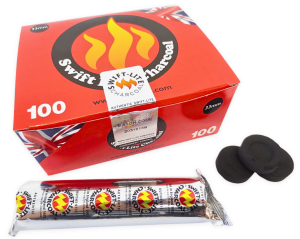 Swift Lite houtskool Groothandel - Swift Lite Charcoal 33mm /10 rollen