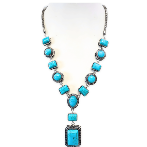 Turquoise sieraden set E