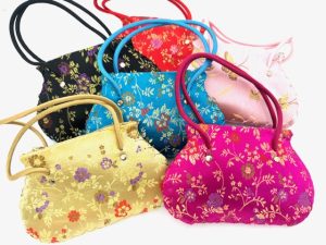 Brocade Mini Handtas & Decoratief Etui (6 stücks)