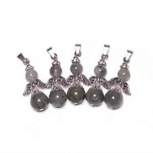 Engel Edelsteen Pendant Set (5st) - Labradoriet