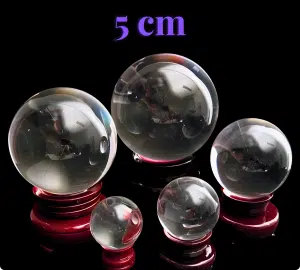 Glazen Kristal Bol 5cm