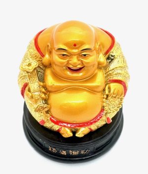 Gouden Lachende Boeddha Beeld