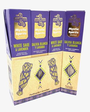 Mystic Spirits Witte Salie & Lavendel – Handgemaakte Smudge Wierook