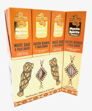 Mystic Spirits Witte Salie & Palo Santo – Handgemaakte Smudge Wierook