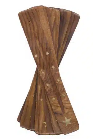 Houten Ster Plankjes Wierookhouder (10 stuks)