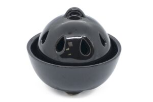 Zwarte Keramische Wierookkegelbrander