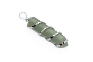 Aventurijn Edelsteen Draadwikkeling Hanger