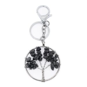 Onyx Levensboom Sleutelhanger